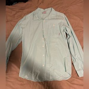 Blue Columbia Collard Shirt